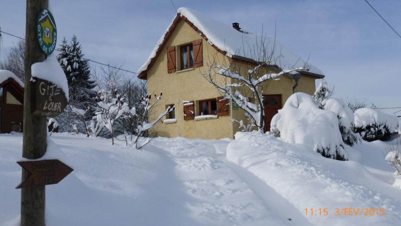 Maison Independante De Montagne En Alsace Bellefosse Exteriör bild